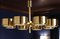 Deckenlampe T 493/8 aus Messing von Hans Agne Jakobsson für Markaryd, 1960er 18