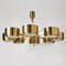 Deckenlampe T 493/8 aus Messing von Hans Agne Jakobsson für Markaryd, 1960er 10