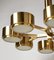 Deckenlampe T 493/8 aus Messing von Hans Agne Jakobsson für Markaryd, 1960er 21