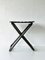 Silla plegable industrial de metal, años 70, Imagen 9