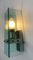 Glas Wandlampen von Veca, Italien, 1970er, 2er Set 4