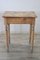 19th Century Natural Color Side Table in Rustic Fir Wood, Image 5