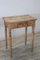 19th Century Natural Color Side Table in Rustic Fir Wood, Image 2