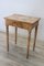 19th Century Natural Color Side Table in Rustic Fir Wood, Image 6