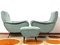 Lady Lounge Chairs with Pouf attributed to Marco Zanuso, Italy, 1960s, Set of 3 5