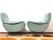 Lady Lounge Chairs with Pouf attributed to Marco Zanuso, Italy, 1960s, Set of 3 12