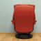 Vintage Red Stressless Lounge Chair from Ekornes 6