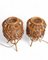 Mid-Century Modern French Riviera Bamboo and Rattan Table Lamps, 1960s, Set of 2, Image 3