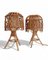 Mid-Century Modern French Riviera Bamboo and Rattan Table Lamps, 1960s, Set of 2, Image 5
