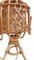 Mid-Century Modern French Riviera Bamboo and Rattan Table Lamps, 1960s, Set of 2, Image 11