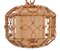 Mid-Century Modern French Riviera Bamboo and Rattan Pendant Lamp, 1960s 2