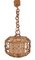 Mid-Century Modern French Riviera Bamboo and Rattan Pendant Lamp, 1960s 7