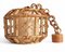Mid-Century Modern French Riviera Bamboo and Rattan Pendant Lamp, 1960s 6