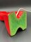 Mid-Century Modern Table Lamp in Red from Bay Keramik, 1950s, Image 13