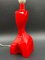 Mid-Century Modern Table Lamp in Red from Bay Keramik, 1950s, Image 2