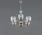 Large Art Deco Murano Glass Chandelier by Ercole Barovier for Barovier & Toso, 1040s 1