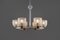 Large Art Deco Murano Glass Chandelier by Ercole Barovier for Barovier & Toso, 1040s 4