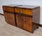 Kubistische Art Deco Nachttische, 1920, 2er Set 7