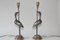 Vintage Kraniche Vogel Lampen, 1970er, 2er Set 3