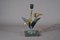 Vintage Brass Flower Lamp 2