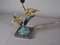 Vintage Brass Flower Lamp 5
