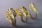 Antique Gilded Bronze Curtain Holdbacks, Set of 3 8