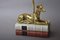 Vintage Brass Greyhound Table Lamp 3