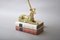 Vintage Brass Greyhound Table Lamp 5