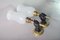 Art Deco Brass Wall Sconces, 1930s, Set of 2 3
