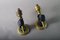 Art Deco Brass Wall Sconces, 1930s, Set of 2 5