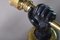 Art Deco Brass Wall Sconces, 1930s, Set of 2 9