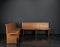 Vintage Oak Bench, 1960s, Image 4