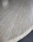 Travertine Finale Oval Table by Peter Draenert, 1970s 4