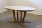 Vintage Round Extendable Pinewood Dinning Table from Dyrlund, 1980s 1