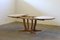 Vintage Round Extendable Pinewood Dinning Table from Dyrlund, 1980s 3