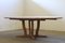 Vintage Round Extendable Pinewood Dinning Table from Dyrlund, 1980s 7