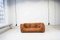 Vintage Two-Seater Togo Sofa with Arms in Brown Pine Leather attributed to Michel Ducaroy for Ligne Roset, 1970s, Image 1
