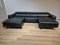 Leandro Corner Sofa in Black Leather, Image 2