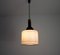 Lámpara Mid-Century moderna de vidrio opalino de Stilnovo, Italia, años 60, Imagen 9