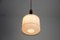 Lámpara Mid-Century moderna de vidrio opalino de Stilnovo, Italia, años 60, Imagen 11