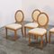 Sillas de comedor Hortense de cuero en crema de Roche Bobois. Juego de 6, Imagen 5
