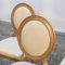 Sillas de comedor Hortense de cuero en crema de Roche Bobois. Juego de 6, Imagen 6