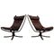 High Back Falcon Chairs by Sigurd Ressell for Vatne Mobler, 1970s, Set of 2, Image 1