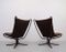 High Back Falcon Chairs by Sigurd Ressell for Vatne Mobler, 1970s, Set of 2 6