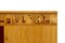 Swedish Art Deco Inlaid Elm Low Bookcase by Mjölby Intarsia, 1930s 7