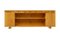 Swedish Art Deco Inlaid Elm Low Bookcase by Mjölby Intarsia, 1930s 15