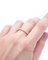 Memoire Ring aus 18 Karat Weißgold mit Diamanten 4