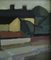 Silent Street Scene, Oil Painting, Framed 10
