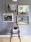 Silent Street Scene, Oil Painting, Framed 2
