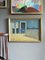 The Blue Table, Oil Painting, Framed 3
